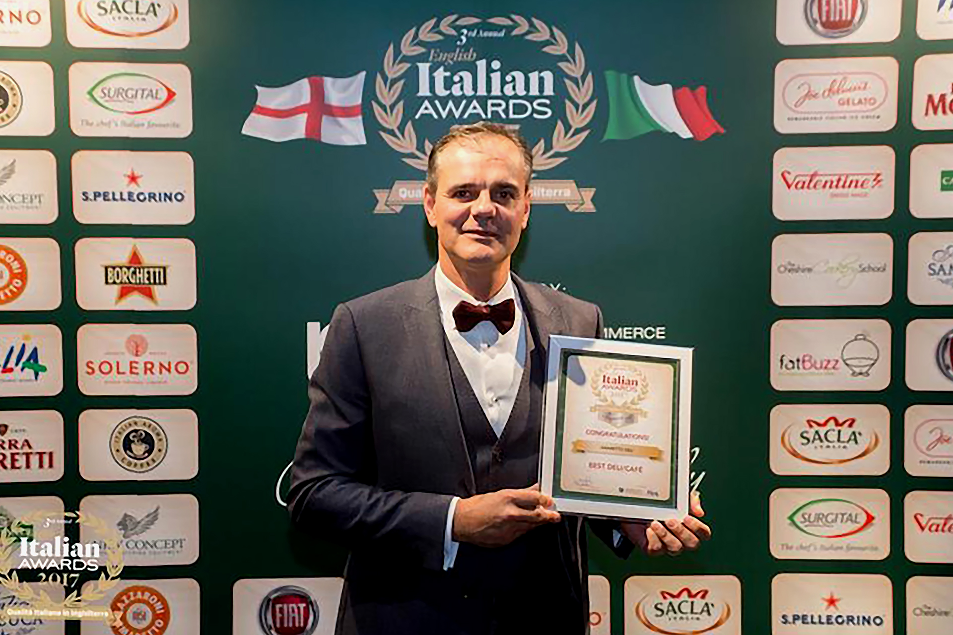 onafez design amaretto deli norwich italian awards 3rd