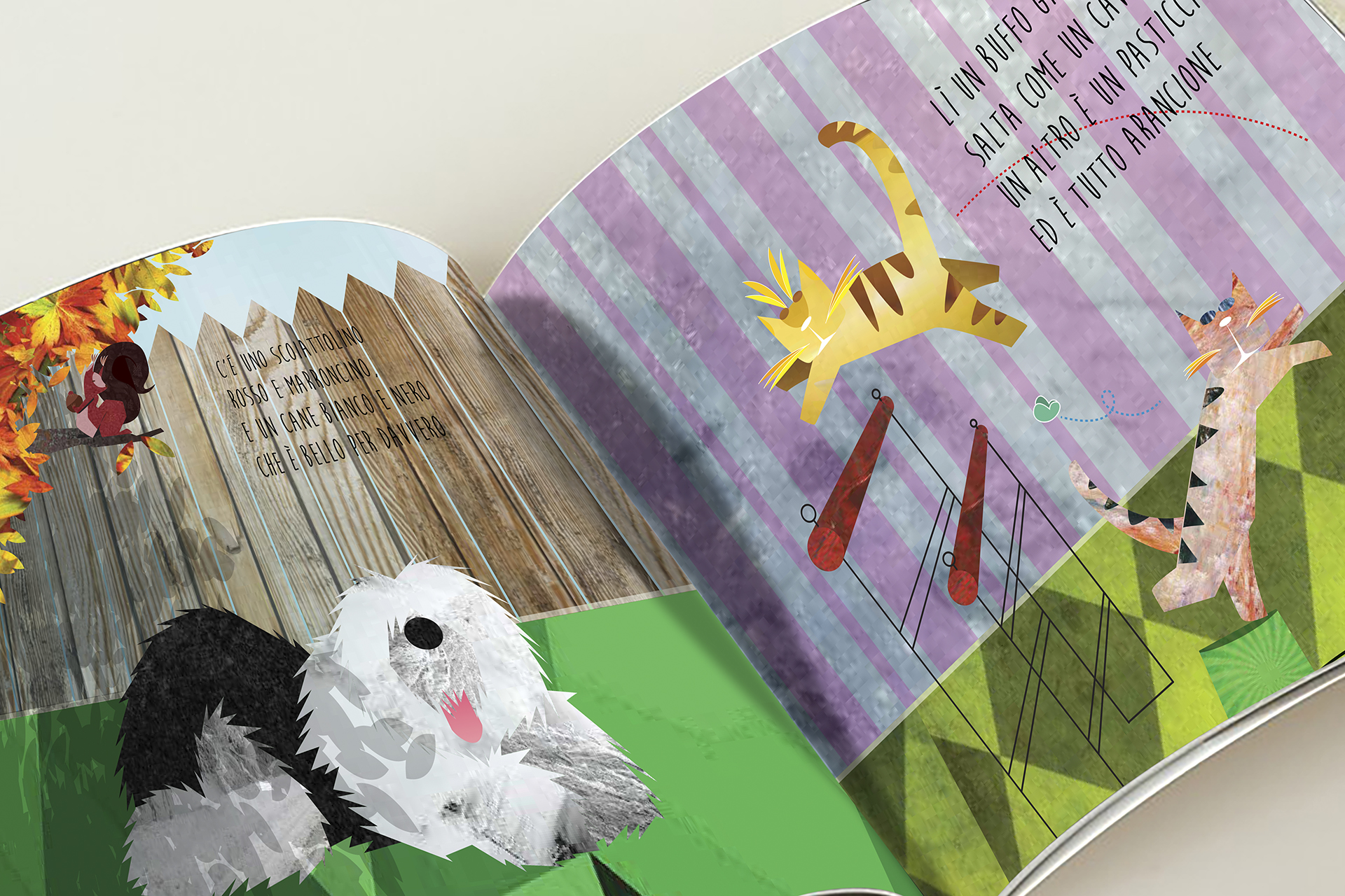 onafez design effe cartoon illustration animali filastrocca