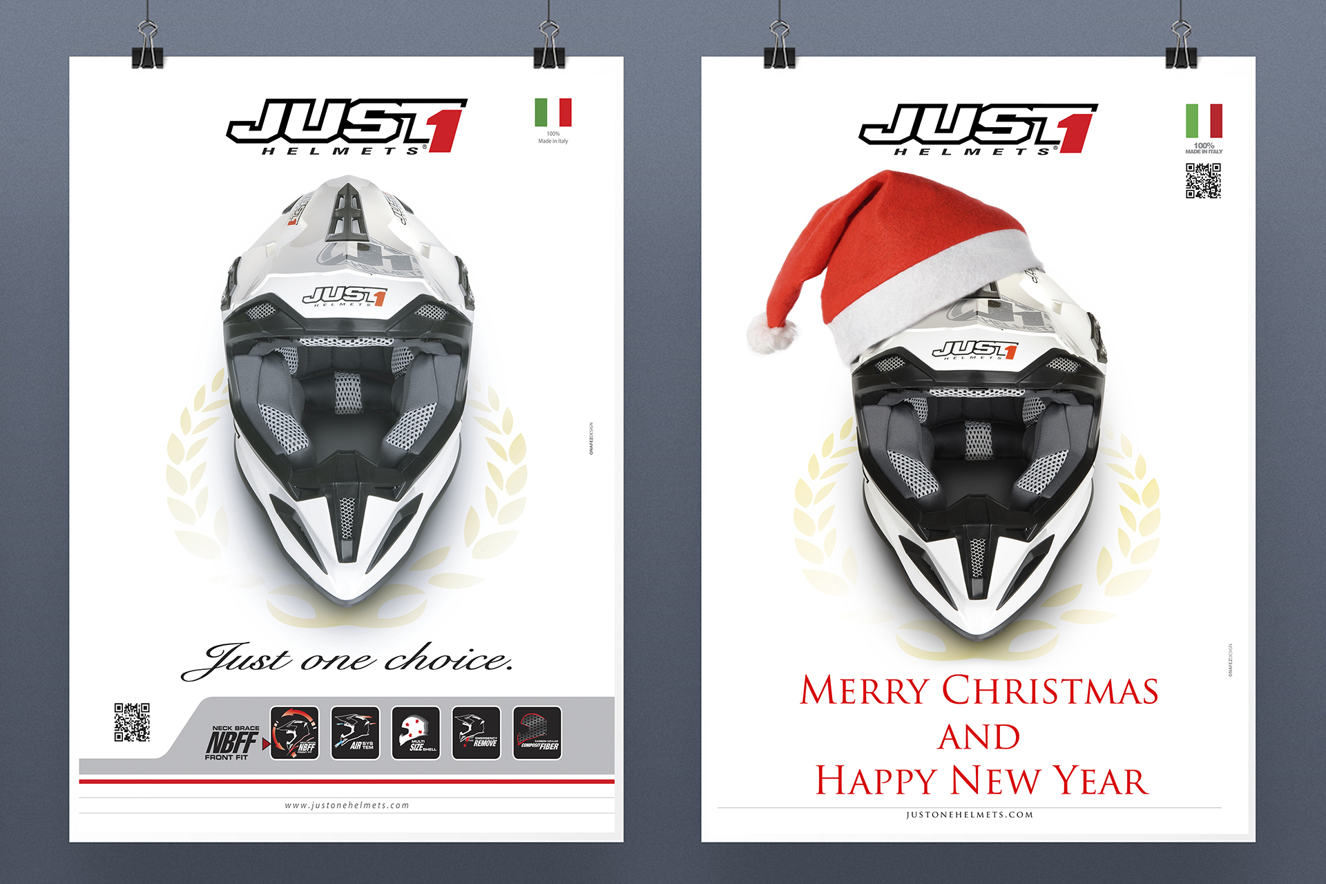 onafez design just one mx gear off-road adv poster xmas